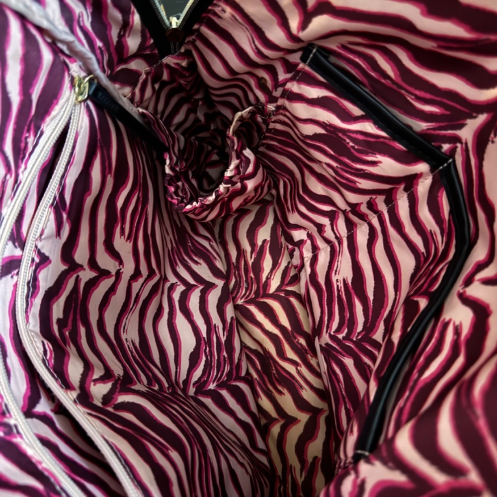 Stella & Dot Leopard Print Backpack - image 7